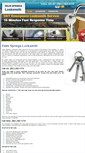 Mobile Screenshot of palmspringslocksmith.net